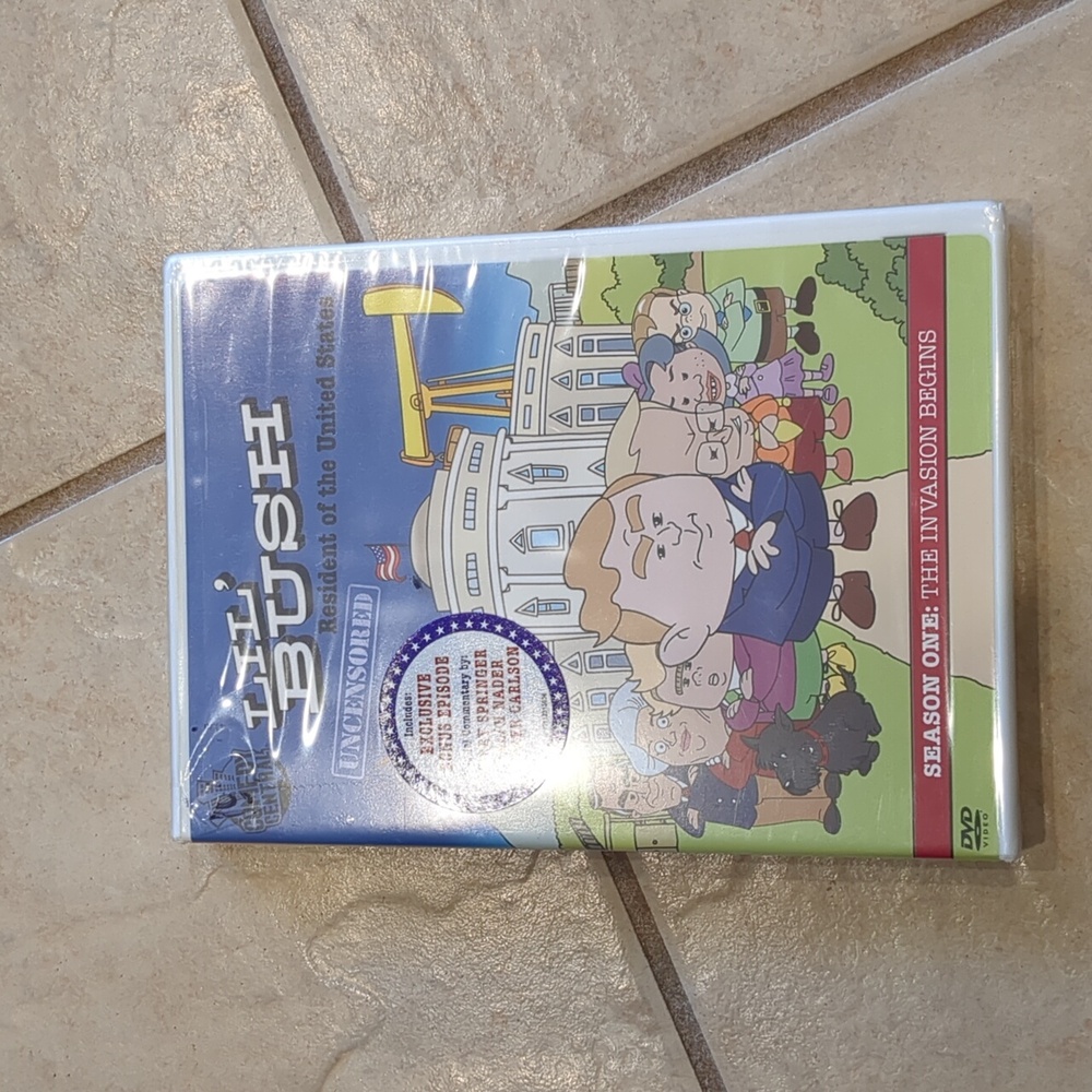 Lil Bush Resident of the United States - Season One DVD 2008 Uncensored Sealed